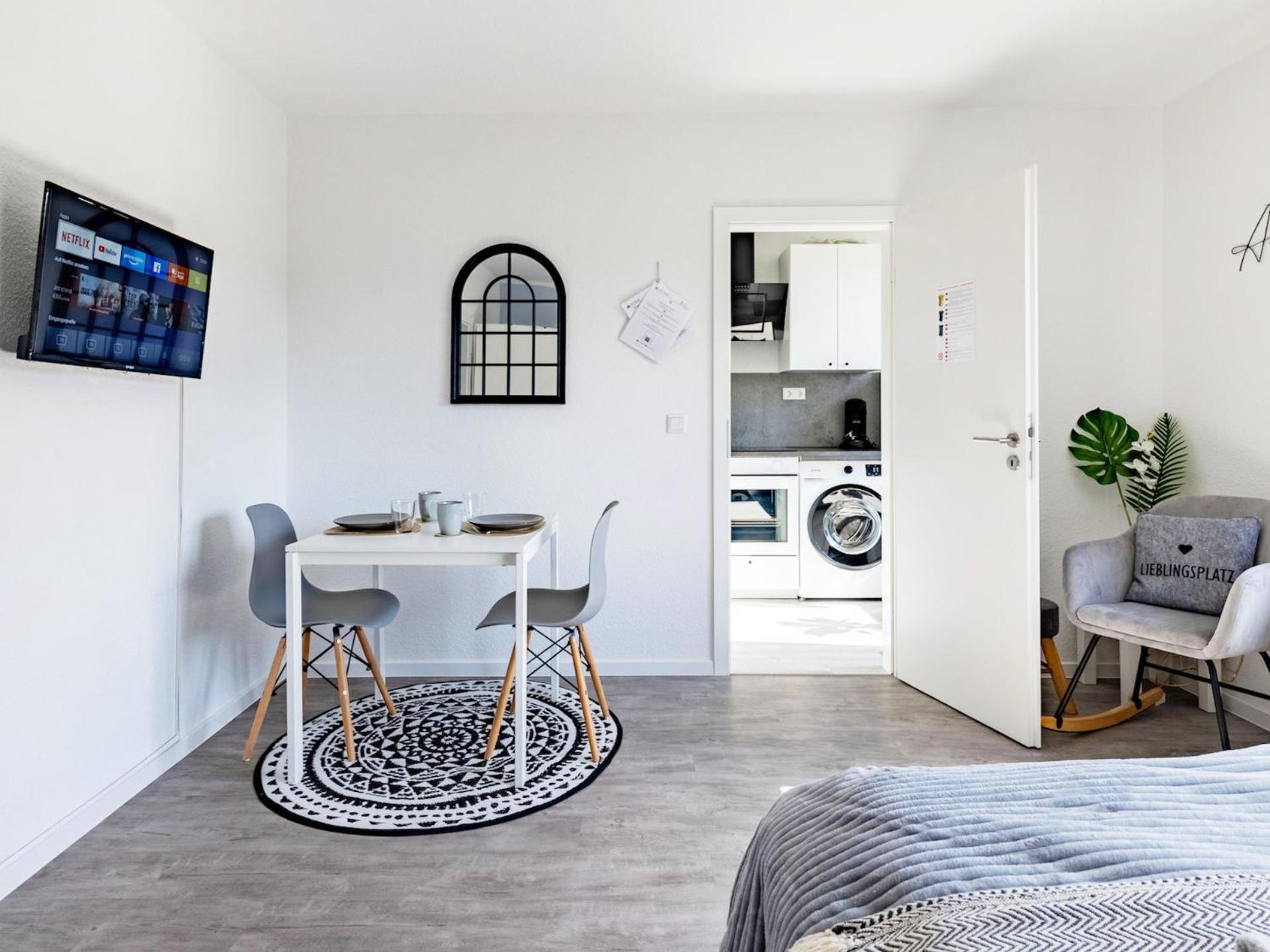Vaz Apartments Essen, Kueche, Wlan, Tv, Netflix, Ca 15 Min Messe U Hbf Eksteriør billede