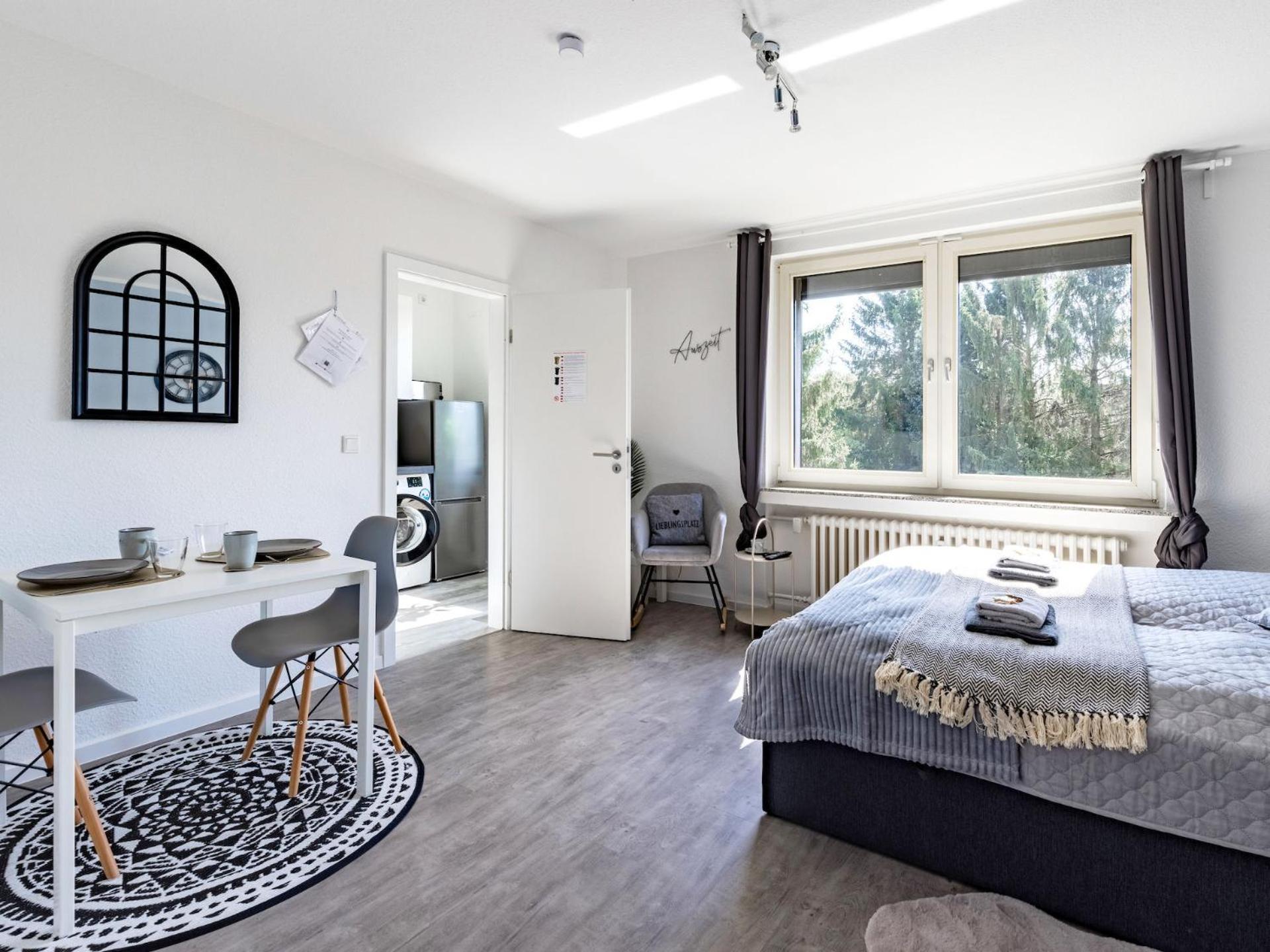 Vaz Apartments Essen, Kueche, Wlan, Tv, Netflix, Ca 15 Min Messe U Hbf Eksteriør billede